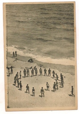 carte postala(ilustrata)- EFORIE -pe plaja foto