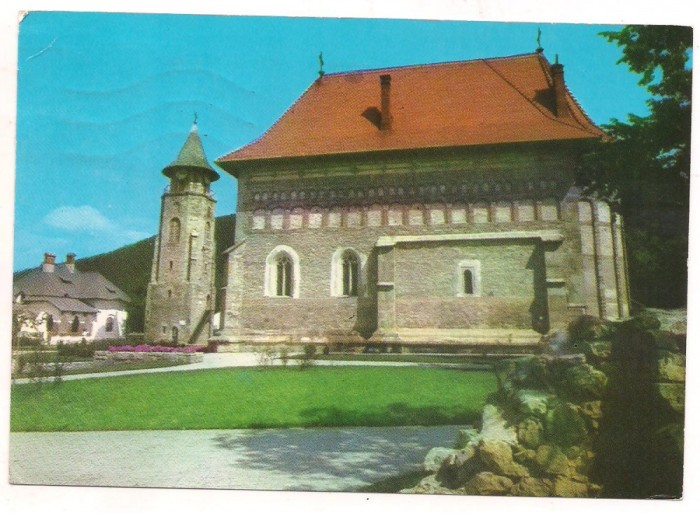 carte postala(ilustrata)-PIATRA NEAMT-Biserica lui Stefan cel Mare