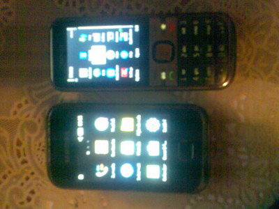 Nokia C5 si Samsung c3310 foto