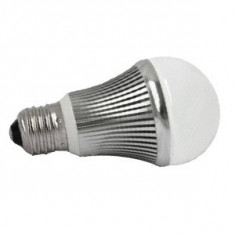 Bec LED 5W E27 lumina calda - lumina alba 420-450 lumeni (echivalent 40W) foto