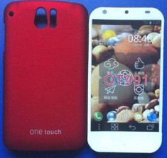 Husa Hybrid , FOLIE SI TRANSPORT GRATUIT - ALCATEL OT 991 One Touch foto