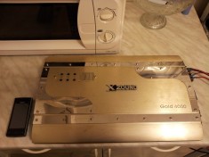 amplificator statie auto XZOUND gold 4000 putere reala 4x100w sau 2x200w bridge mjl21193+mjl21194 foto