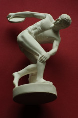 Statueta deosebita Discobolul de Myron ( Grecia antica ) - compozit !!! foto
