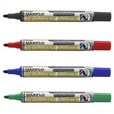 Permanent Marker Albastru Pentel NLF50 - TRANSPORT GRATUIT CU POSTA ROMANA foto