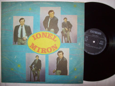 Disc vinil ( vinyl , pick-up ) IONEL MIRON foto