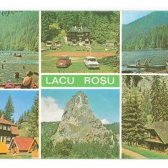 CP192-53 Lacu Rosu -carte postala circulata 1976