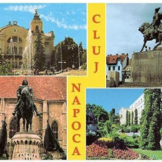 CP192-76 Cluj Napoca -carte postala circulata1999