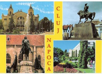 CP192-76 Cluj Napoca -carte postala circulata1999 foto