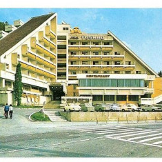 CP192-93 Hotel Tusnad -Baile Tusnad -carte postala scrisa 1982, dar necirculata