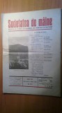 Societatea de maine aprilie 1945-revista de stiinta sociologica