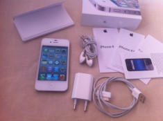 iPhone 4s 16GB alb ,replica,NOU, dual sim,garantie foto