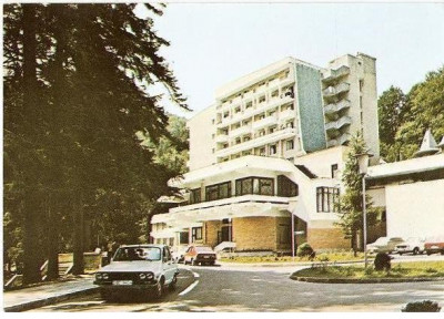 CP192-80 Slanic Moldova -Hotel Perla -carte postala necirculata foto