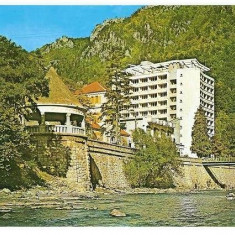 CP192-58 Baile Herculane. Hotel ,,Hercules" -carte postala circulata 1985