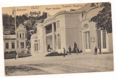 carte postala(colectie)- CLUJ-Teatrul Maghiar foto