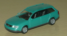 macheta 1:87 RIETZE ( similar Herpa) Audi A6, verde H0 foto