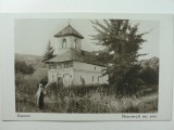 22- GRANT - BISERICA LA SAT - REPRODUCERE DE ARTA - SEPIA - COLECTIA SFETEA - PERIOADA INTERBELICA