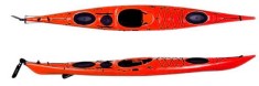 Caiac ( kayak) RIOT Britany 16.5 - rosu foto