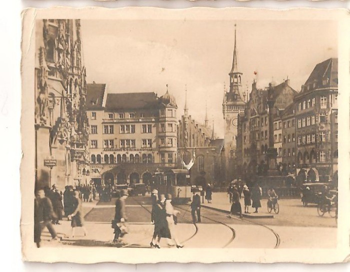 CPI (B1810) GERMANIA, MARIENPLATZ MIT ALTEM RATHAUS, NECIRCULATA, DIMENSIUNI:7x9cm