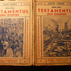 Jules Verne - Testamentul unui excentric - vol.1 si 2 - 1941