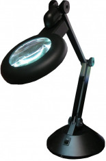 Lampa veioza cu lupa 87mm 928A 09300 foto