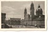 CPI (B1790) MUNCHEN, GERMANIA, ODEONSPLATZ MIT FELDHERRNHALLE U.THEATINERKIRCHE, , NECIRCULATA, DIMENSIUNI:7x9cm, (1)