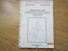 Matematica -teste si solutii capacitate clasa a-vlll-a foto