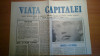 Ziarul viata capitalei 13 ianuarie 1990 (anul 1,nr.1,revolutia )