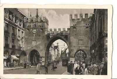 CPI (B1796) MUNCHEN, GERMANIA, KARLSTOR, NECIRCULATA, DIMENSIUNI:7x9cm, (7) foto