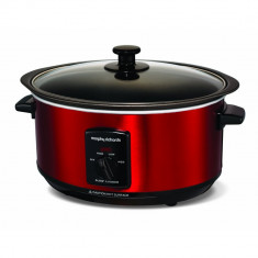 Oala slow cooker Morphy Richards 48702 - 3,5 Litri - Vas de gatit detasabil foto