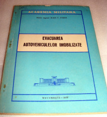 EVACUAREA AUTOVEHICULELOR IMOBILIZATE - maior ing. Ioan C. Faida foto