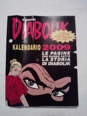 Calendar DIABOLIK pe anul 2009 (limba italiana) R4P1F foto