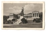 CPI (B1794) MUNCHEN, GERMANIA, BAVARIA MIT RUHMESHALLE, NECIRCULATA, DIMENSIUNI:7x9cm, (5)