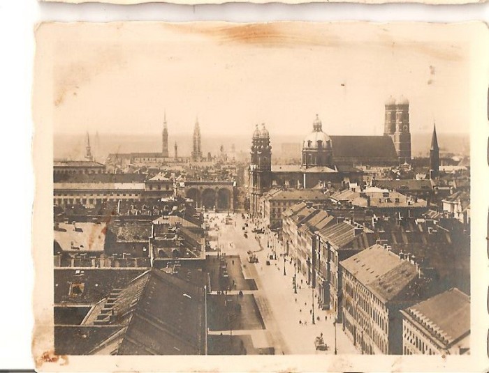CPI (B1813) GERMANIA, BLICK VON DER LUDWIGSKIRCHE, NECIRCULATA, DIMENSIUNI:7x9cm