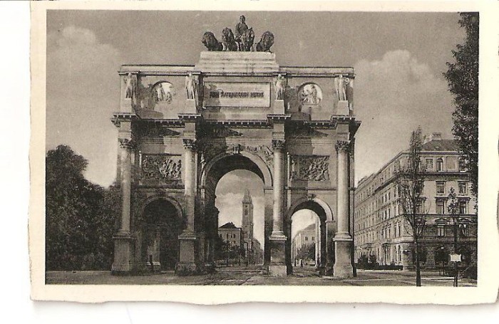 CPI (B1801) MUNCHEN, GERMANIA, SIEGESTOR, NECIRCULATA, DIMENSIUNI:7x9cm, (12)