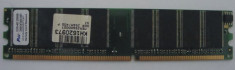 KIT MEMORIE RAM Desktop marca PMI tip DDR1 512 Mb (2 x 256 Mb) / 400 MHZ / verde - folosita foto