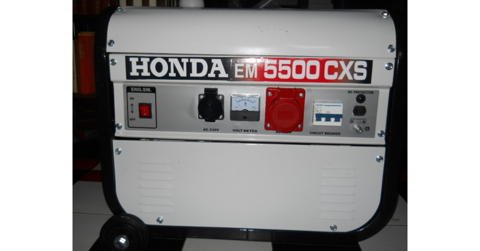 Generator HONDA EM 5500 CXS 5,5 kW TRIFAZIC NOU arhiva