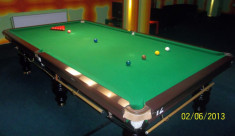 Masa Snooker Dynamic plus mante Pyramid foto