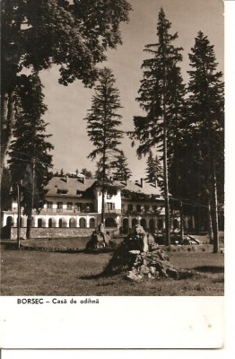 CPI (B1844) BORSEC. CASA DE ODIHNA, EDITURA MERIDIANE, CIRCULATA , STAMPILA, RPR foto