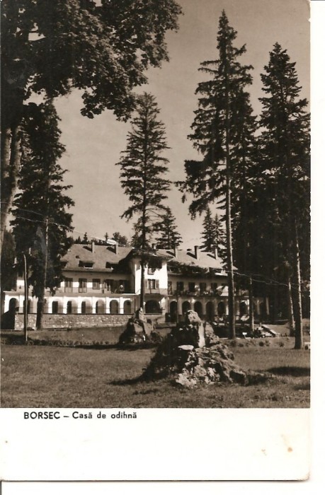 CPI (B1844) BORSEC. CASA DE ODIHNA, EDITURA MERIDIANE, CIRCULATA , STAMPILA, RPR