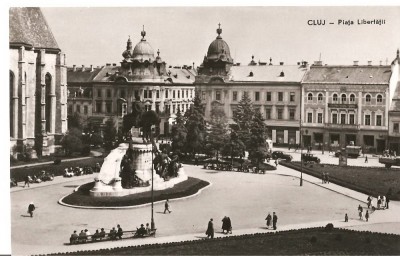 CPI (B1897) CLUJ. PIATA LIBERTATII, COMBINATUL POLIGRAFIC CASA SCINTEII, NECIRCULATA, RPR (1980) foto