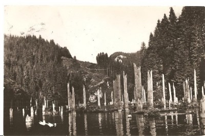 CPI (B1881) LACUL ROSU, EDITURA COMBINATUL POLIGRAFIC CASA SCINTEII, CIRCULATA 18.7.58, STAMPILE, RPR foto