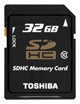 Card SDHC, TOSHIBA, 32 GB , Clasa de viteza 10 foto