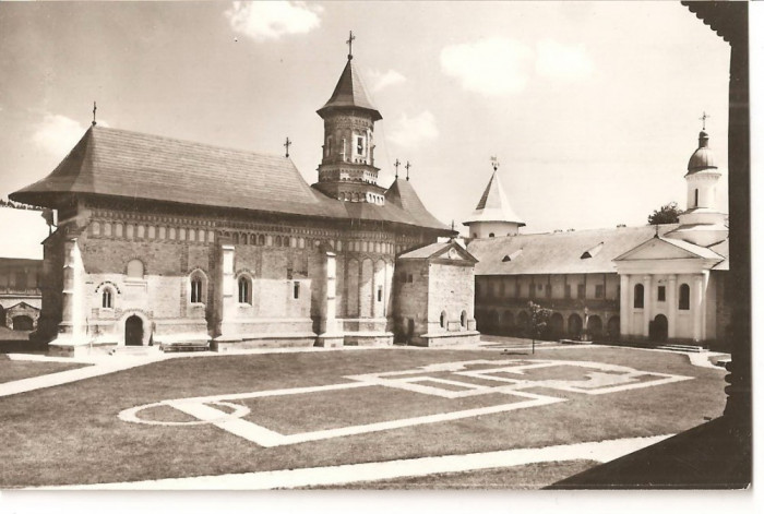 CPI (B1858) BISERICA MANASTIRII NEAMT ( SEC. XV ), EDITURA MERIDIANE, CIRCULATA AUG.1972, STAMPILA, TIMBRU