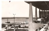 CPI (B1869) MANGALIA. VEDERE DE PE TERASA RESTAURANTULUI, EDITURA MERIDIANE, CIRCULATA 03.8.64, STAMPILE, TIMBRU, RPR, Fotografie