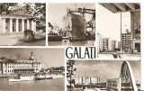 CPI (B1856) GALATI, MOZAIC, EDITURA MERIDIANE, CIRCULATA MAI 1968, STAMPILE, TIMBRU, Fotografie