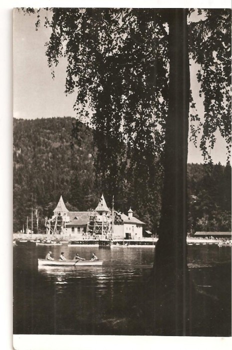 CPI (B1847) TUSNAD. LACUL CIUCAS, EDITURA COMBINATUL POLIGRAFIC CASA SCINTEII, CIRCULATA 13.SEPT. 1959, STAMPILA, TIMBRU, RPR