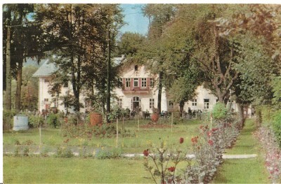 CPI (B1921) SINGEORZ-BAI. VEDERE DIN PARC, EDITURA MERIDIANE, CIRCULATA 1962, STAMPILE, TIMBRU, RPR foto