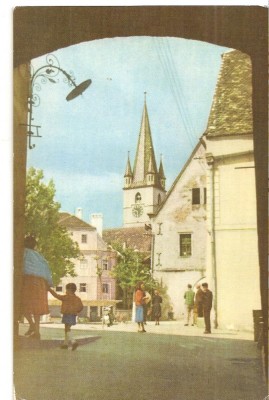 CPI (B1933) VEDERE DIN SIBIU, EDITURA MERIDIANE, NECIRCULATA, RPR foto