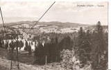 CPI (B1912) POIANA STALIN. VEDERE, BRASOV, CIRCULATA 1952, STAMPILE, TIMBRU, RPR, Fotografie