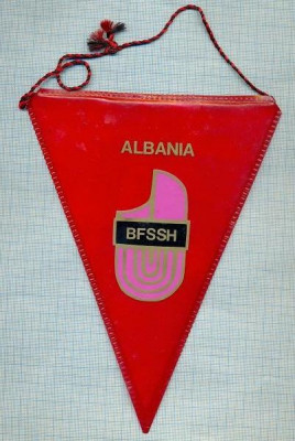 10 New Fanion --Comitetul Olimpic National din ALBANIA -BFSSH -(Bashkimi i Fiskulturist&amp;amp;euml;ve dhe Sportist&amp;amp;euml;ve t&amp;amp;euml; Shqip&amp;amp;euml;ris&amp;amp;euml;) foto